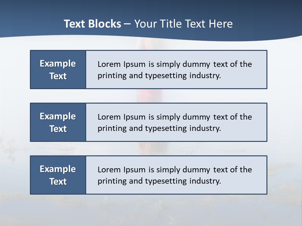 Red Dress Pleasure Sunlight PowerPoint Template