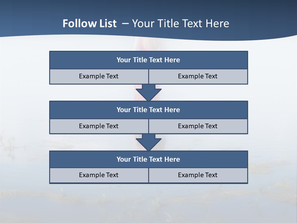 Red Dress Pleasure Sunlight PowerPoint Template