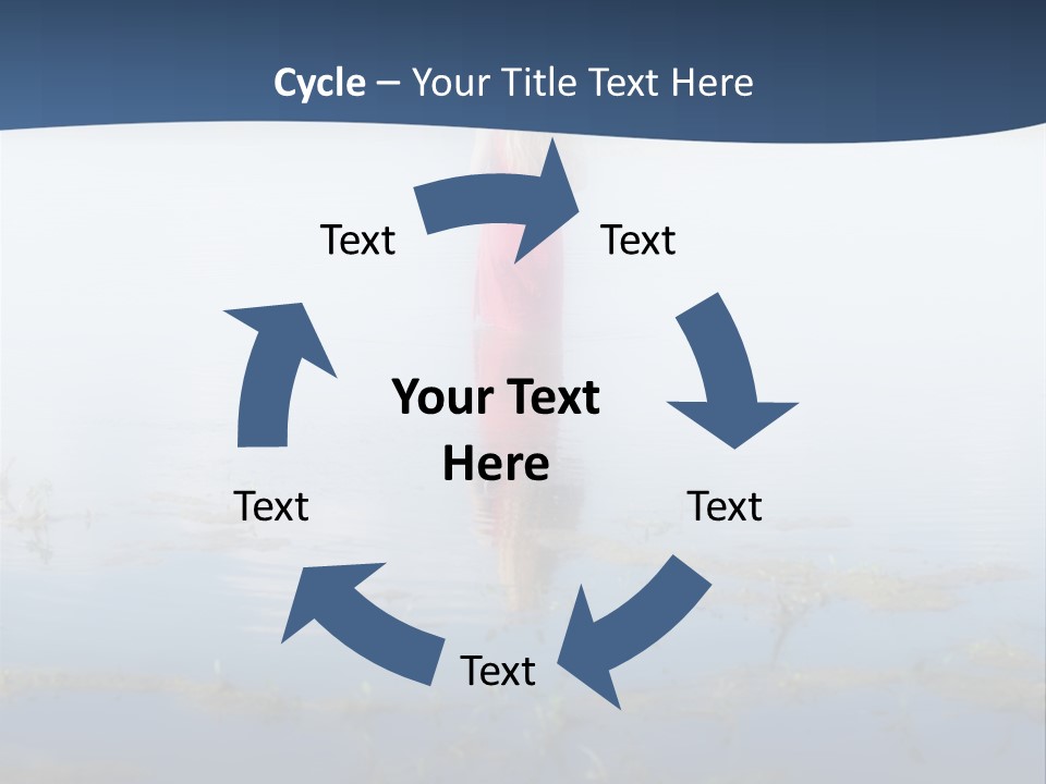 Red Dress Pleasure Sunlight PowerPoint Template