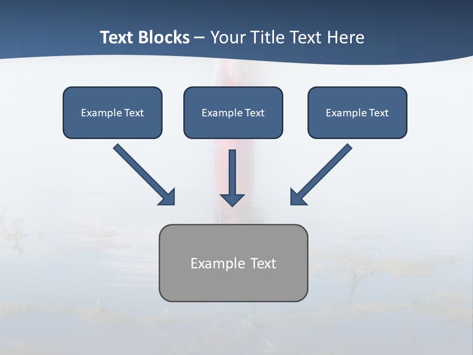 Red Dress Pleasure Sunlight PowerPoint Template