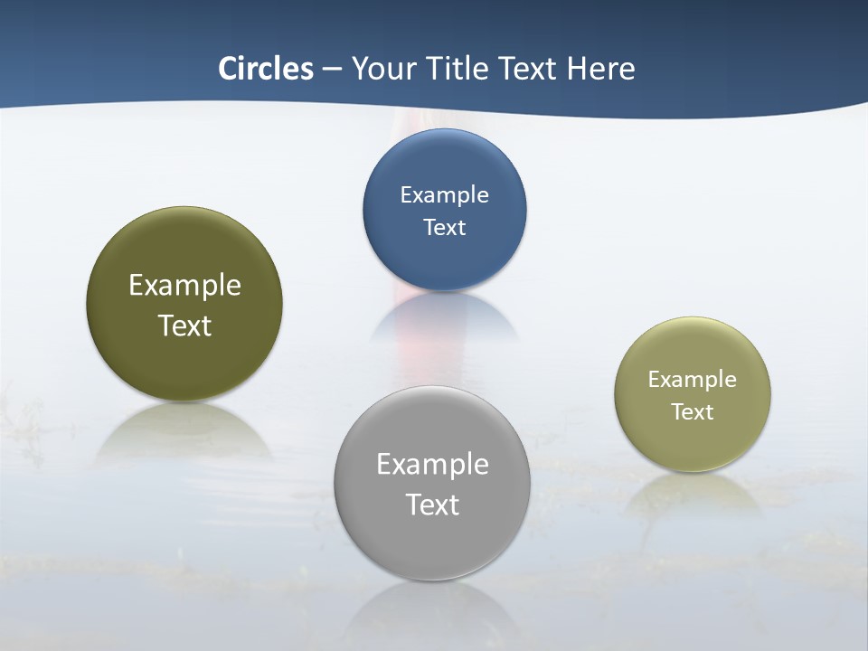 Red Dress Pleasure Sunlight PowerPoint Template