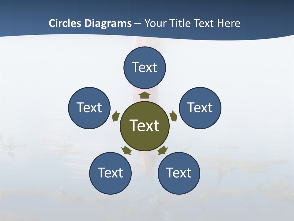 Red Dress Pleasure Sunlight PowerPoint Template