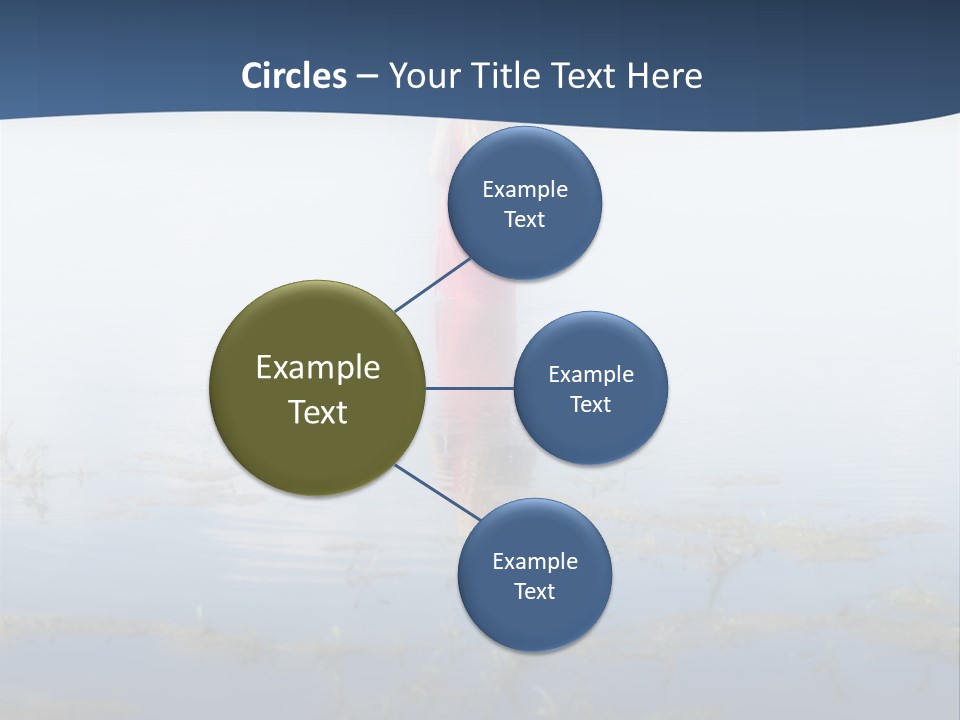 Red Dress Pleasure Sunlight PowerPoint Template