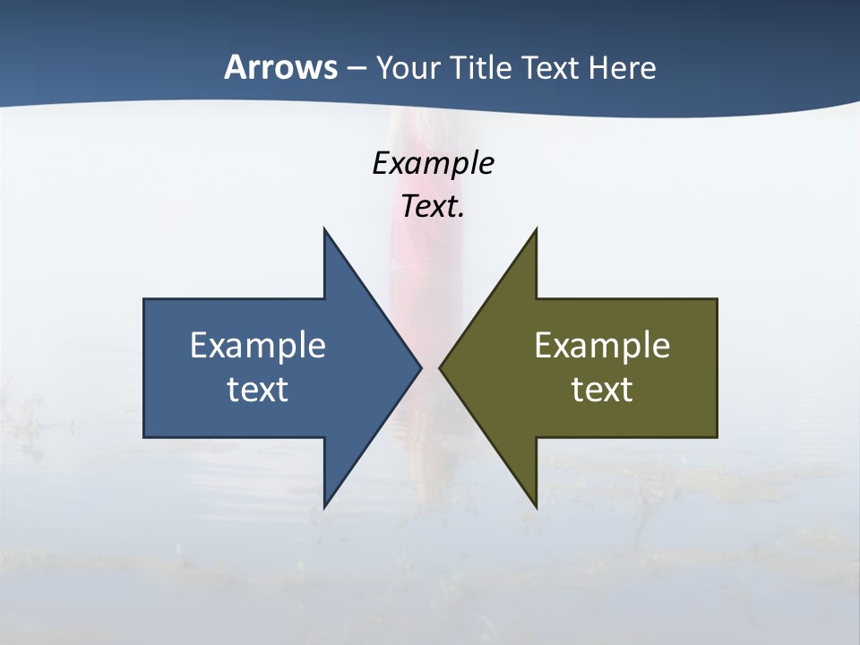 Red Dress Pleasure Sunlight PowerPoint Template