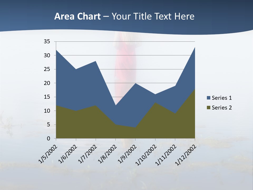 Red Dress Pleasure Sunlight PowerPoint Template
