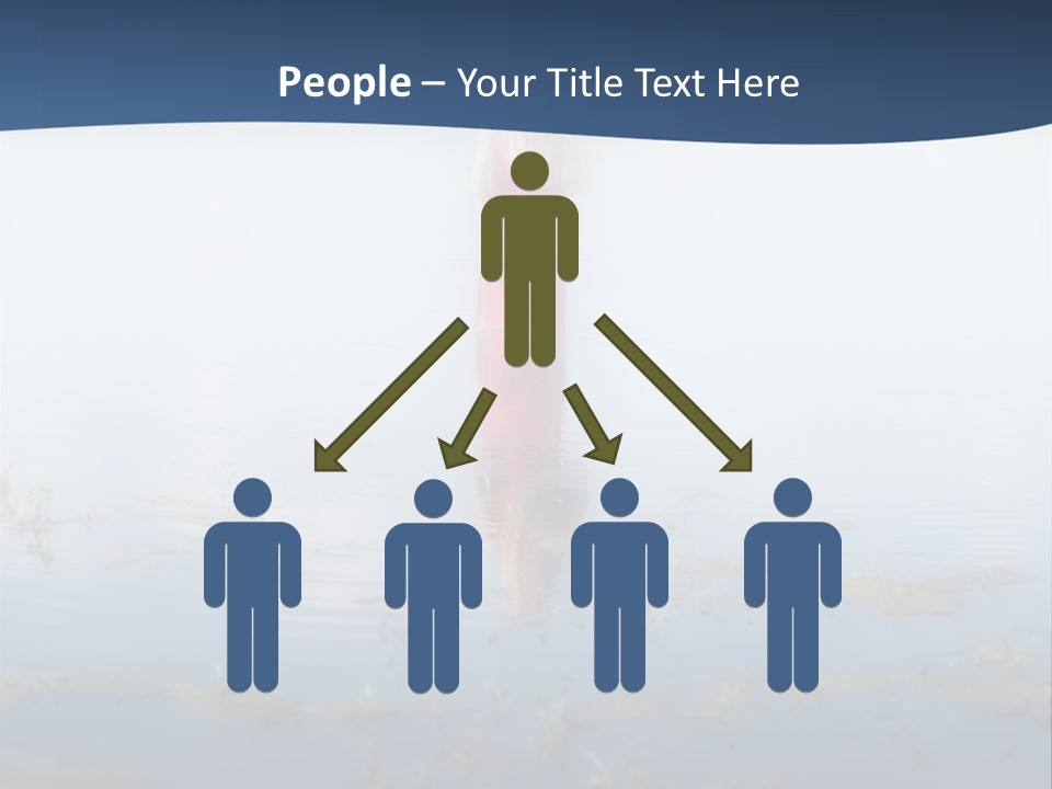 Red Dress Pleasure Sunlight PowerPoint Template