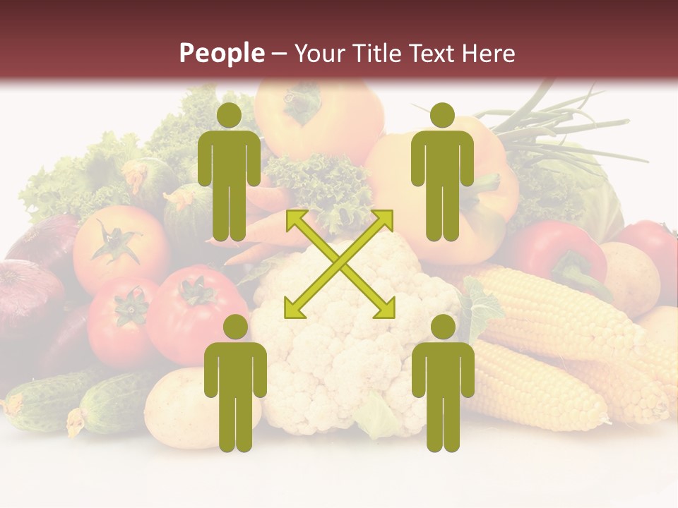 Casual Watching Observing PowerPoint Template