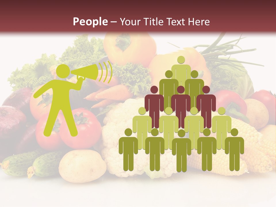 Casual Watching Observing PowerPoint Template