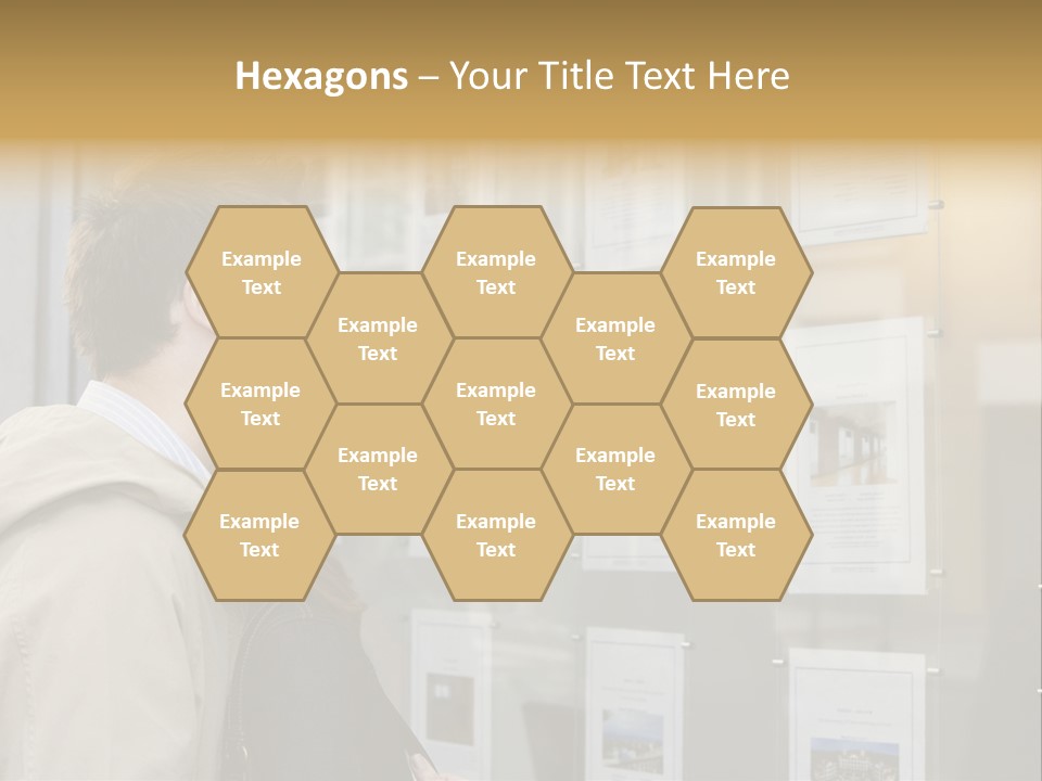 Casual Watching Observing PowerPoint Template