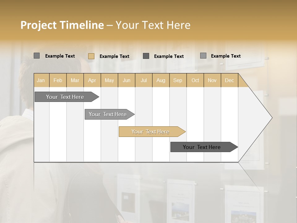 Casual Watching Observing PowerPoint Template