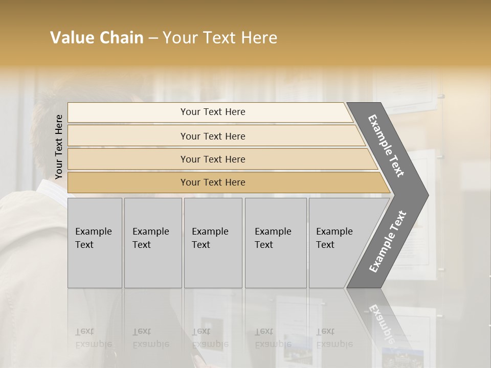Casual Watching Observing PowerPoint Template