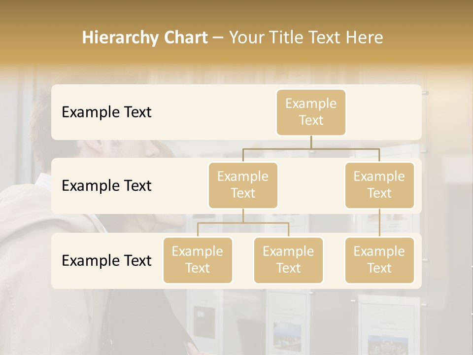 Casual Watching Observing PowerPoint Template
