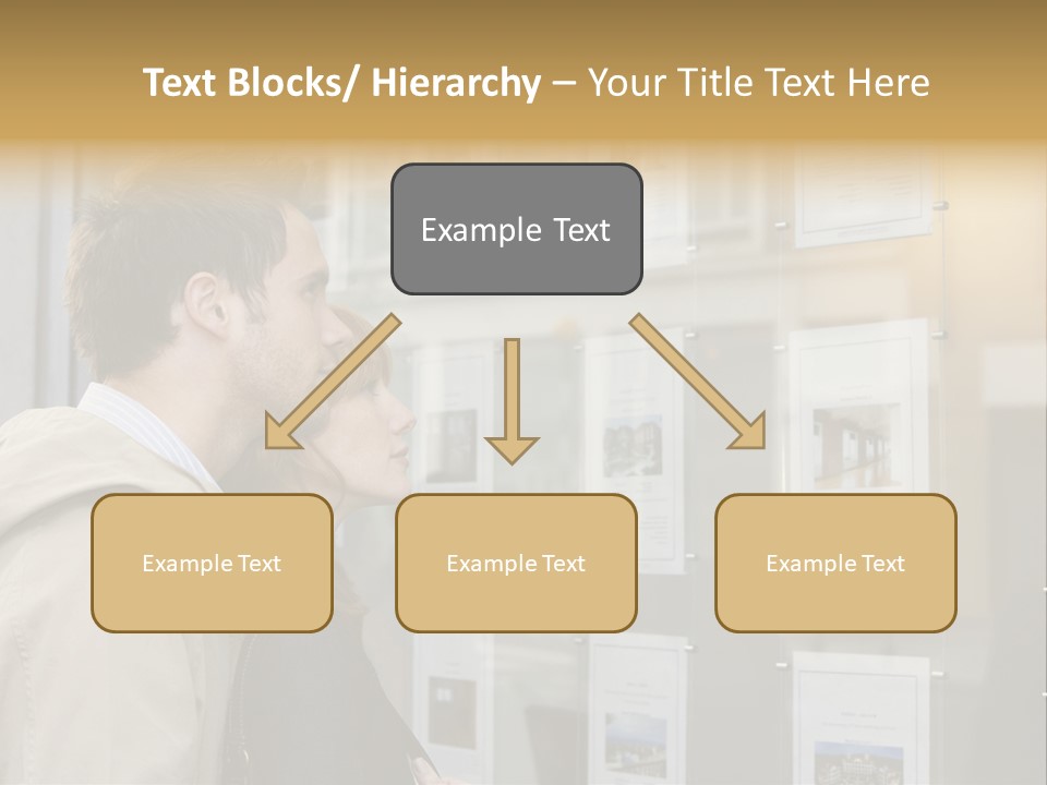 Casual Watching Observing PowerPoint Template