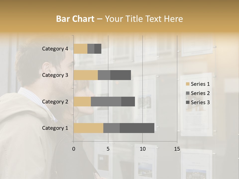 Casual Watching Observing PowerPoint Template