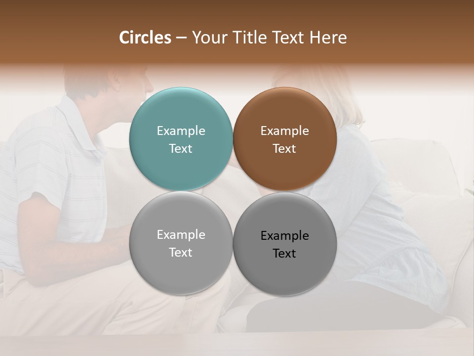 Troubles Angry Male PowerPoint Template