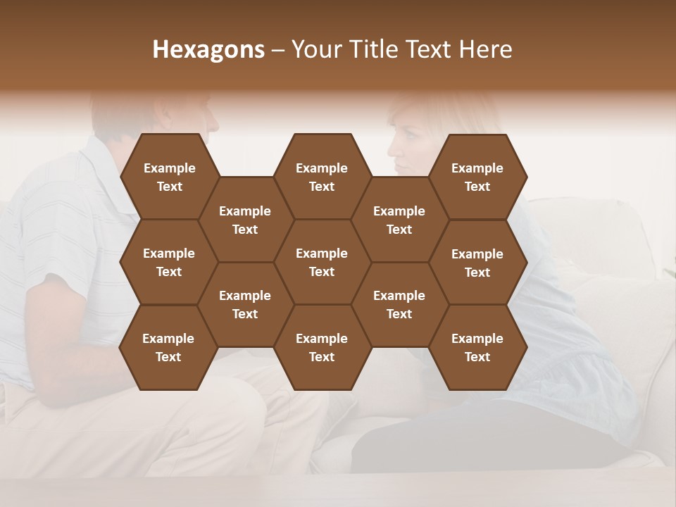 Troubles Angry Male PowerPoint Template