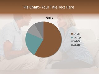 Troubles Angry Male PowerPoint Template