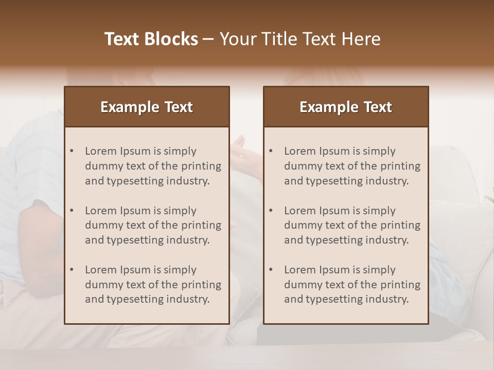 Troubles Angry Male PowerPoint Template