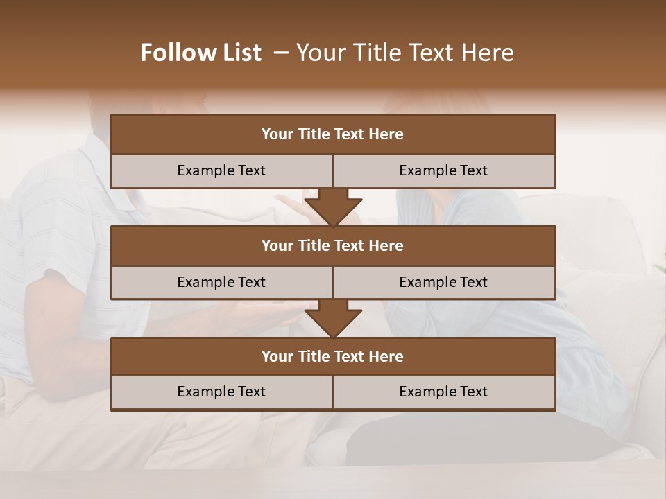 Troubles Angry Male PowerPoint Template