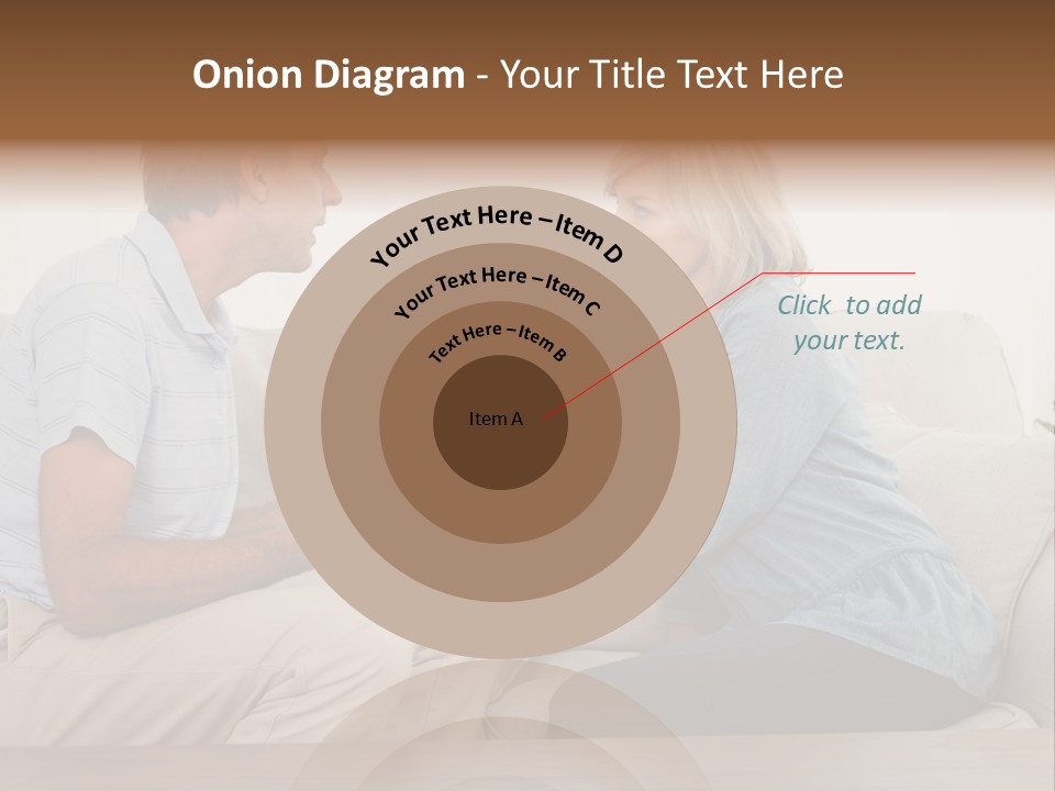 Troubles Angry Male PowerPoint Template