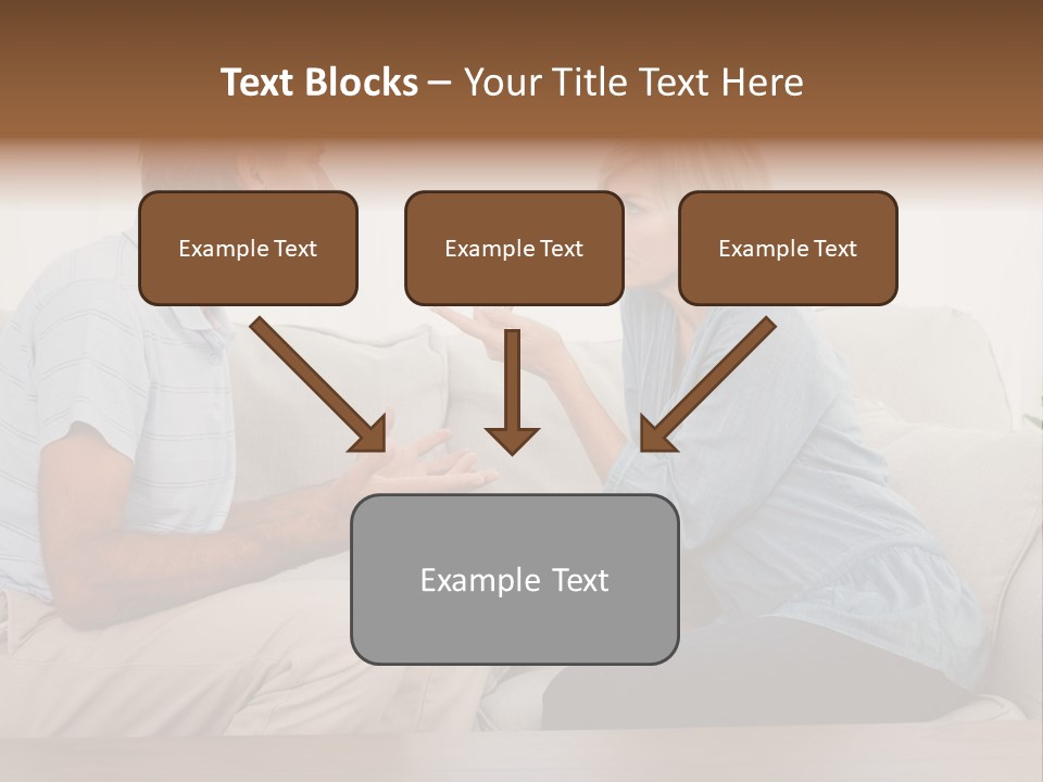 Troubles Angry Male PowerPoint Template