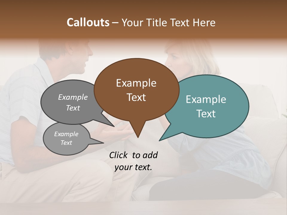 Troubles Angry Male PowerPoint Template