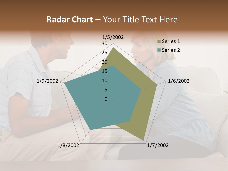 Troubles Angry Male PowerPoint Template