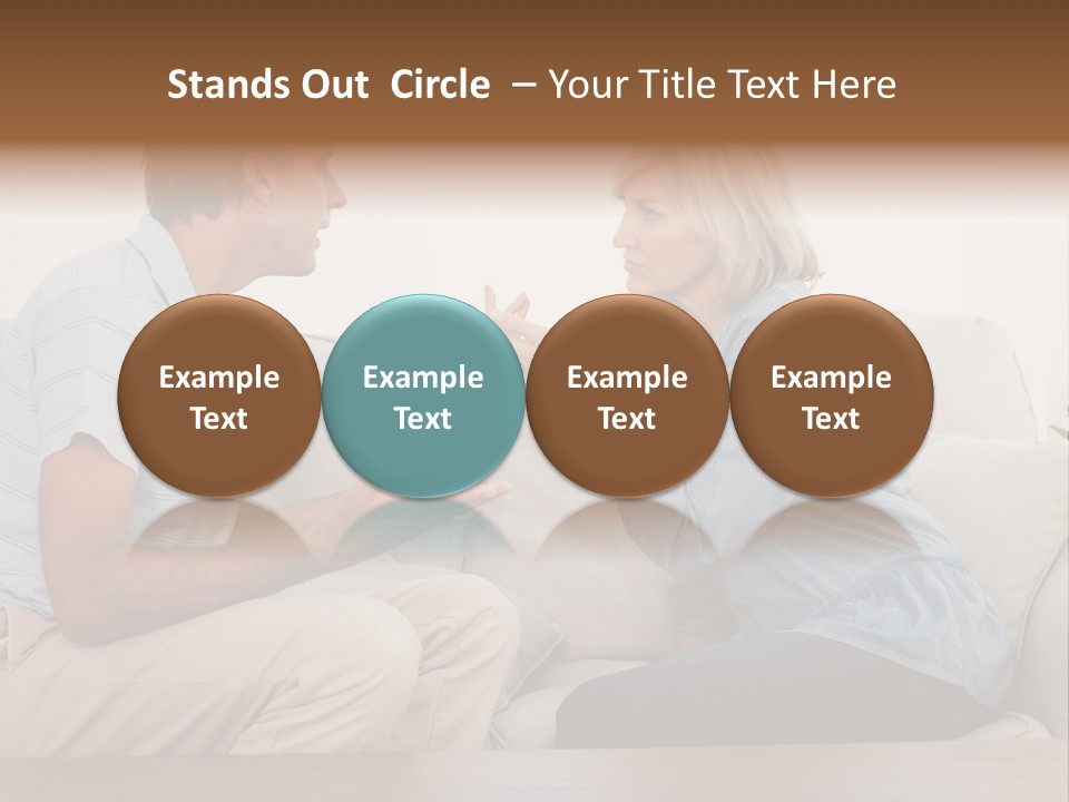 Troubles Angry Male PowerPoint Template