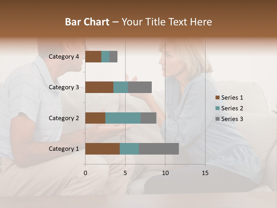 Troubles Angry Male PowerPoint Template