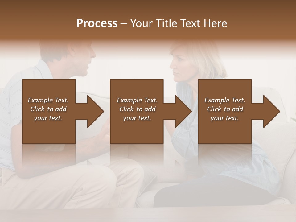 Troubles Angry Male PowerPoint Template