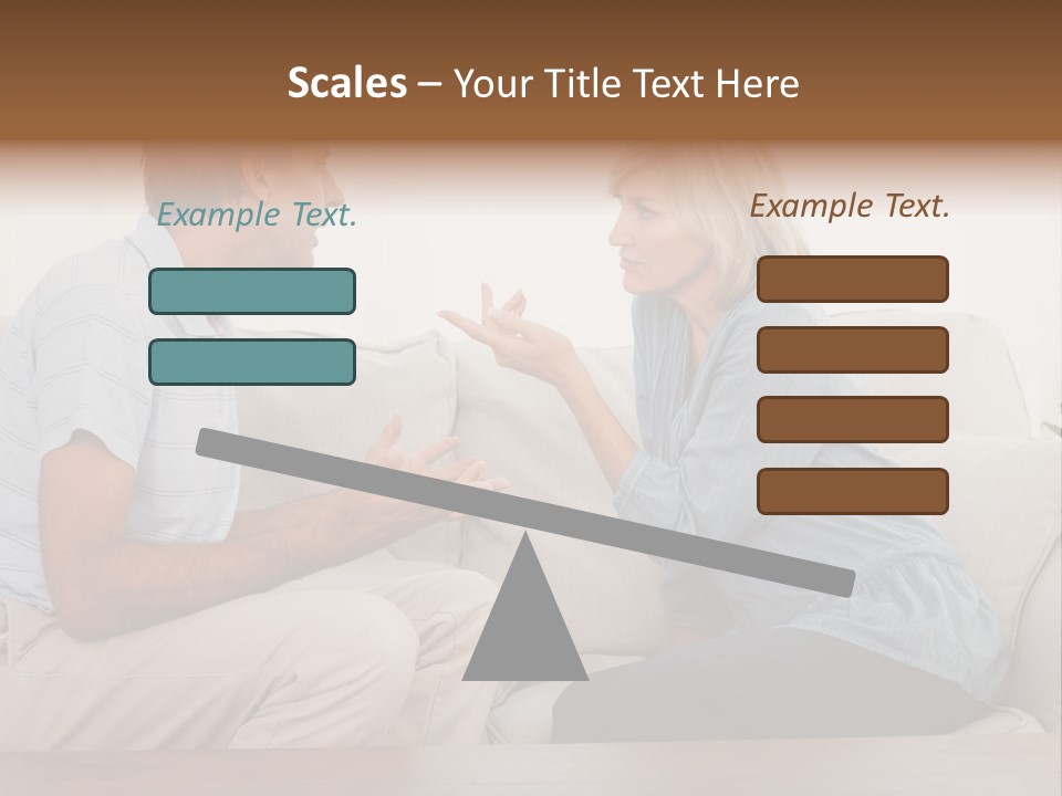 Troubles Angry Male PowerPoint Template