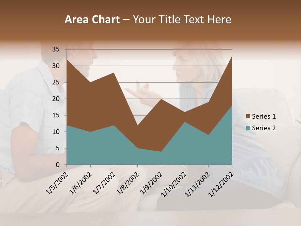 Troubles Angry Male PowerPoint Template