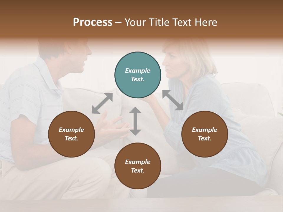 Troubles Angry Male PowerPoint Template