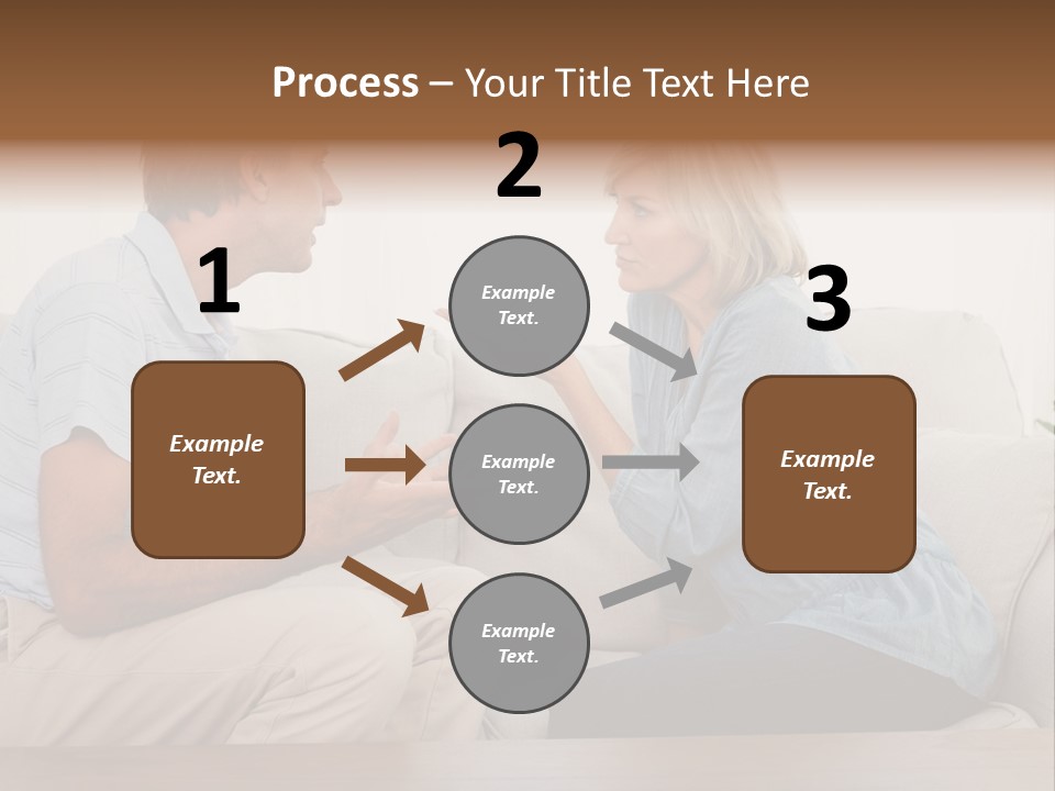 Troubles Angry Male PowerPoint Template