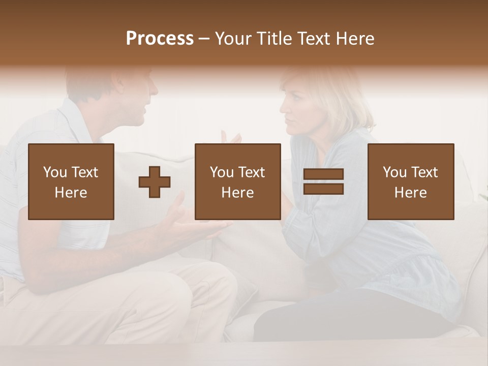 Troubles Angry Male PowerPoint Template