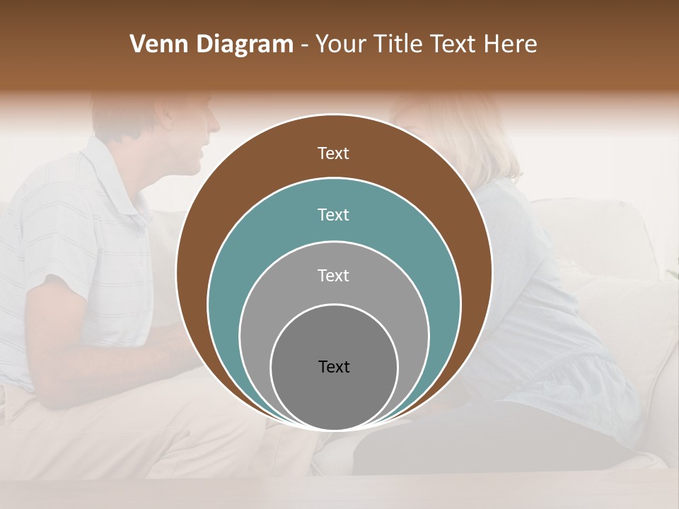 Troubles Angry Male PowerPoint Template
