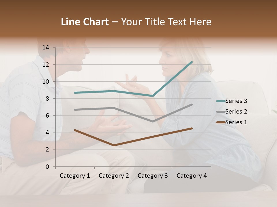 Troubles Angry Male PowerPoint Template