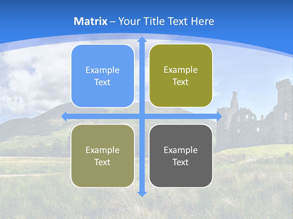 Monument Travel Scottish PowerPoint Template