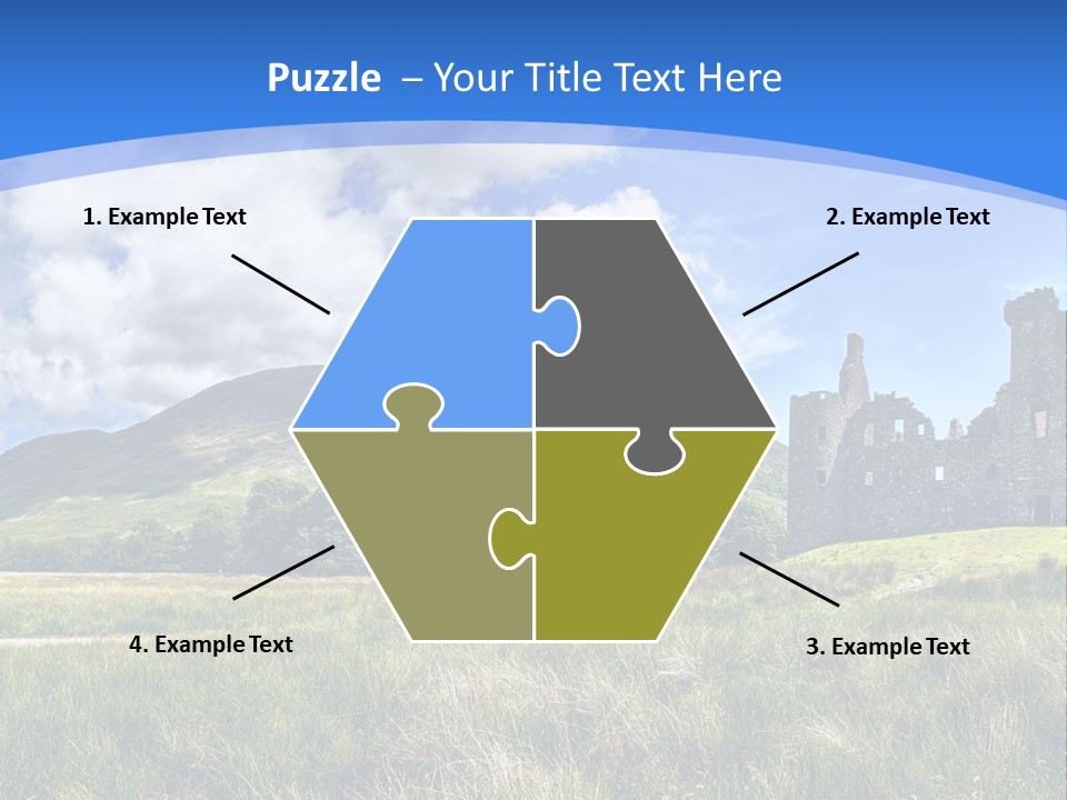 Monument Travel Scottish PowerPoint Template
