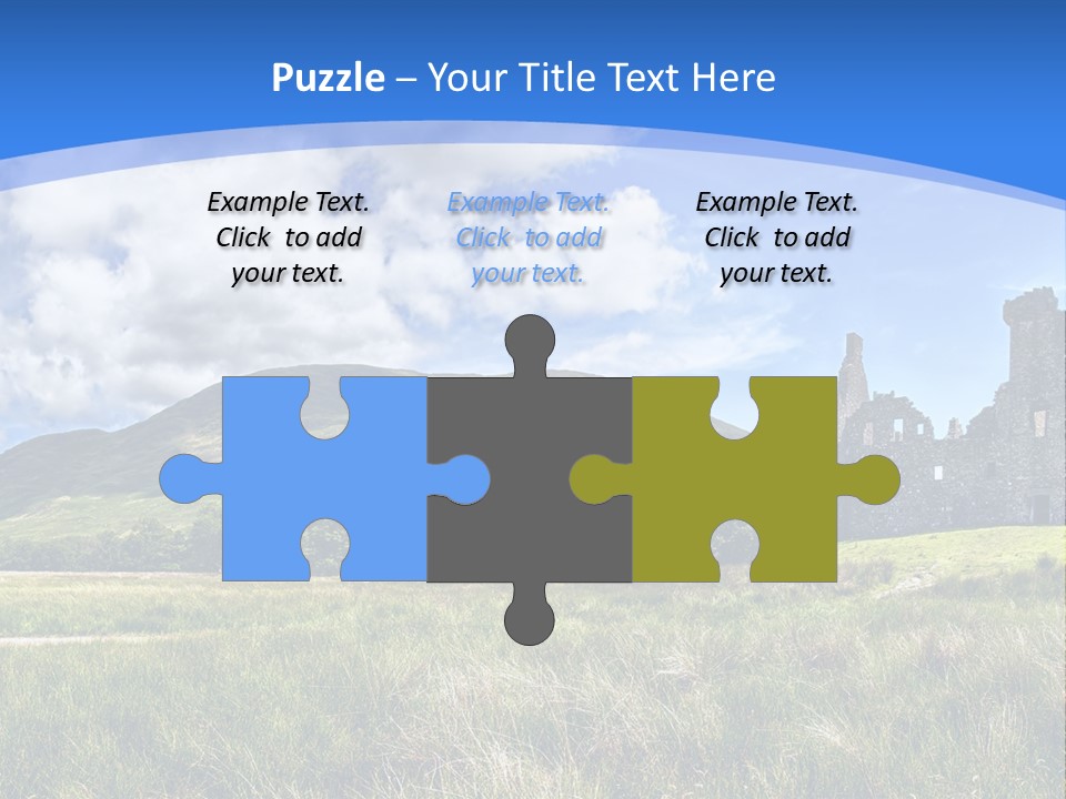 Monument Travel Scottish PowerPoint Template