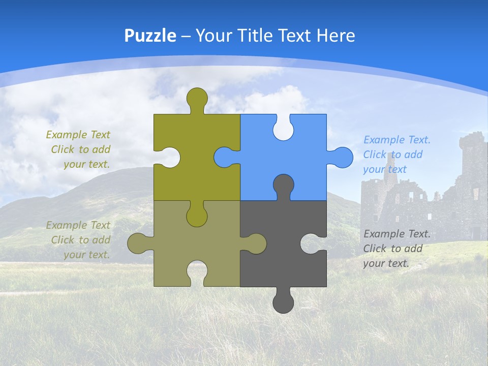 Monument Travel Scottish PowerPoint Template