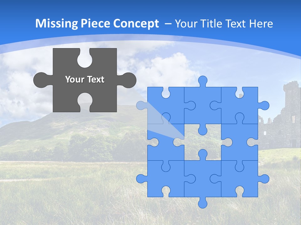 Monument Travel Scottish PowerPoint Template