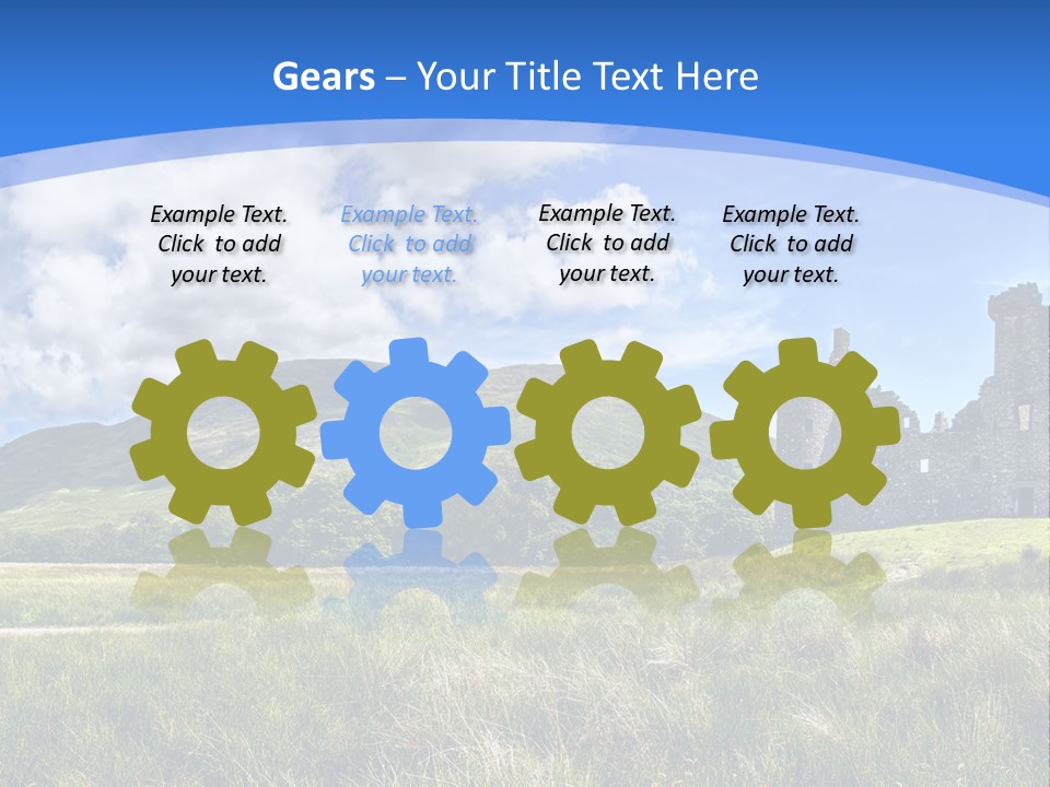 Monument Travel Scottish PowerPoint Template