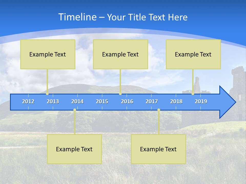 Monument Travel Scottish PowerPoint Template
