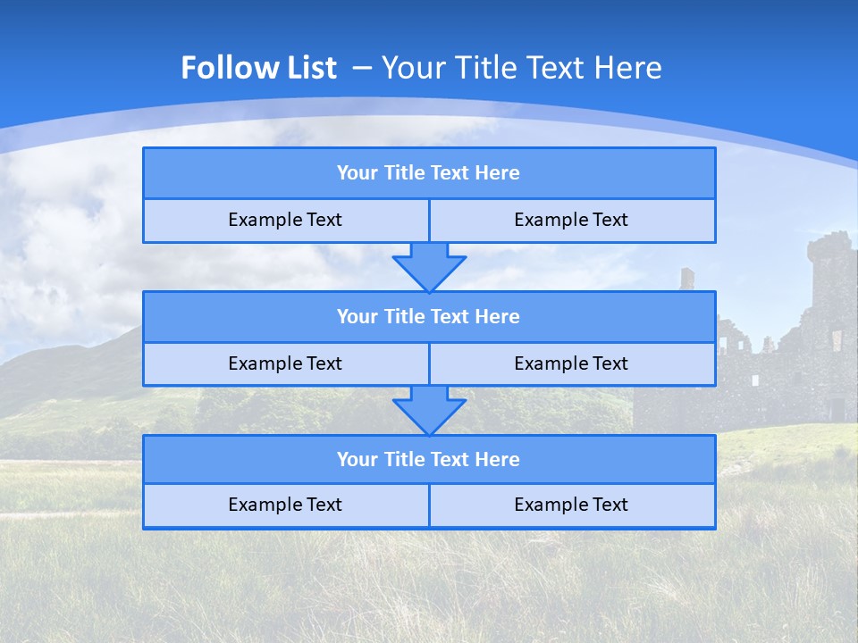 Monument Travel Scottish PowerPoint Template