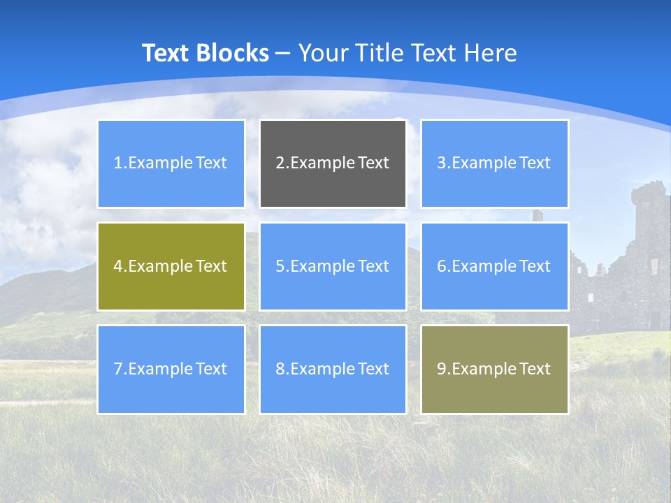 Monument Travel Scottish PowerPoint Template