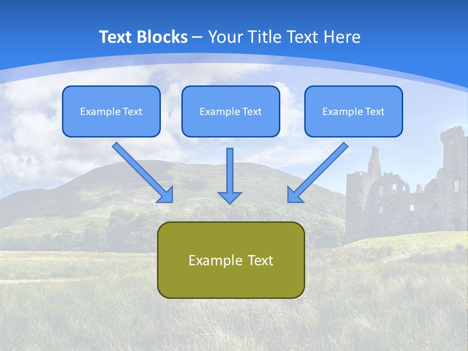 Monument Travel Scottish PowerPoint Template
