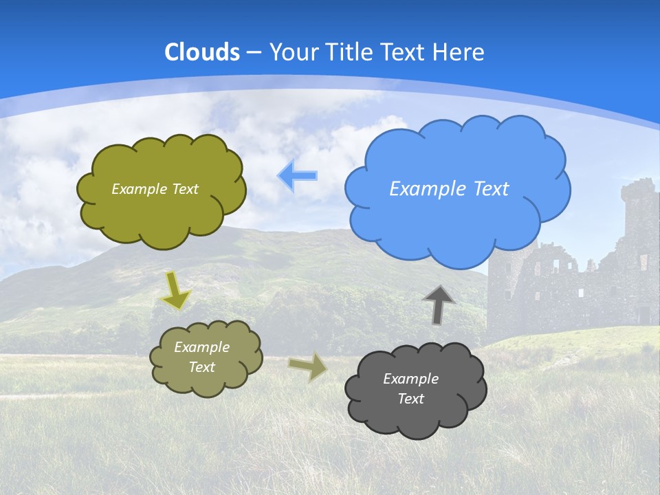 Monument Travel Scottish PowerPoint Template