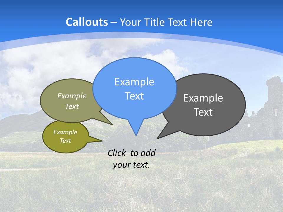 Monument Travel Scottish PowerPoint Template
