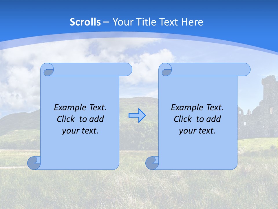 Monument Travel Scottish PowerPoint Template